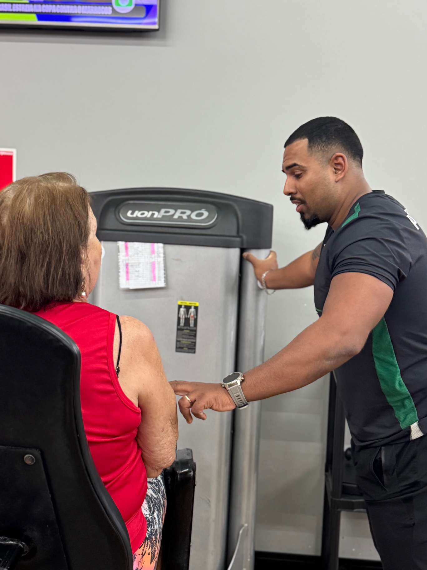 Acompanhamento individual com personal trainer